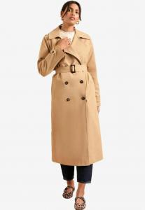 Пальто-тренч Love & Roses, бежевый