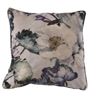 Подушка Madison Florance 60 x 60 см полиэстер синий, цвет: синий