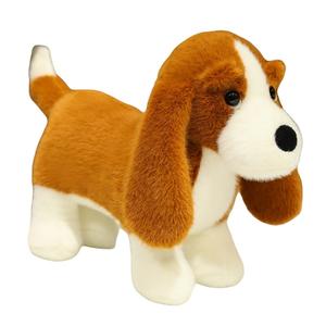 Плюшевая кукла такса 20 см высотой Tak Bebe, коричневый