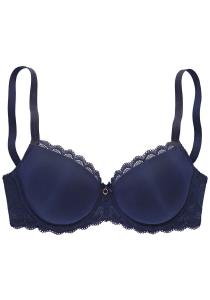 LASCANA Бюстгальтер-майка в темно-синем цвете