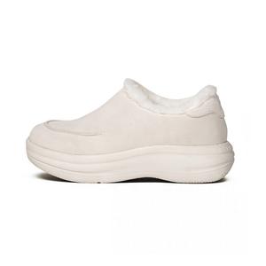 REEMUSTERED Теплые и износостойкие женские зимние ботинки длиной до щиколотки бежевого цвета