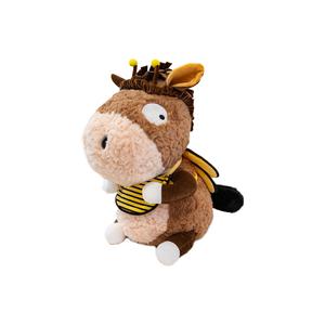 Плюшевая игрушка Cute Bee Little Donkey, высота 25см/35см/45см OUYIN