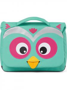 Affenzahn Детская сумка "Сова" бирюзового цвета - (Ш)31,5 x (В)23,5 x (Г)7 см