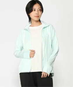 FILA/(W) Гладкая защитная футболка с боковыми сетчатыми вставками, устойчивыми к УФ-излучению.