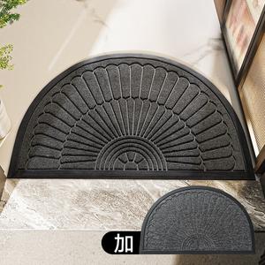 Dajiang Ковер 60х90 см для прихожей, ретро-дизайн, устойчивый к загрязнениям, набор из 2 шт, темно-серый