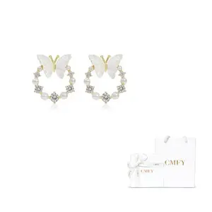 Серьги-гвоздики из сплава для женщин CMFY