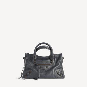 Сумка Le City Bag Small в цвете вулканический камень BALENCIAGA, серый