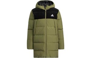 Пуховик Adidas Kids, зеленый