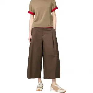 Clare Waight Keller C Collection SS26 Casual брюки Unisex UNIQLO, коричневый