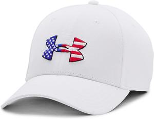 Under Armour мужская кепка Freedom Blitzing, White (100)/Black