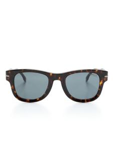 Carrera солнцезащитные очки в прямоугольной оправе 330/S, коричневый