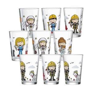 Набор детских чашек профессий 9 предметов. Ritzenhoff, мультколор