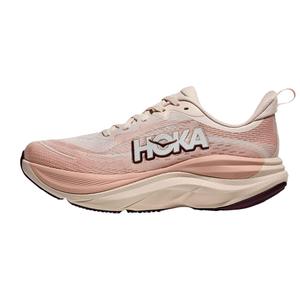 HOKA ONE ONE SKYFLOW устойчивые к истиранию поддерживающие светоотражающие беговые кроссовки для женщин Pink Beige