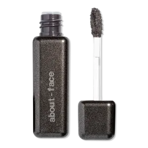 Тени для век Fractal Glitter Eye Paint about-face, Glitch (asphalt with rainbow sparkles)