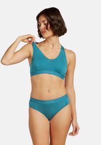 Бюстгальтер icebreaker LIGHT WEIGHT COOL-LITE SPRITE RACERBACK, Topaz/Turquoise