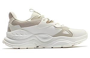 Мужские кроссовки Lifestyle с низким верхом, белый/желтый 361°