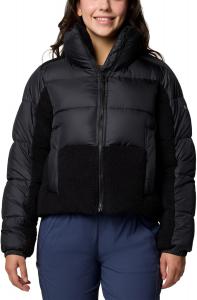 Columbia Womens Leadbetter Point II Sherpa Hybrid, Black