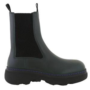 Бурберри Крипер Кожаные Челси Ботинки Burberry, Vine