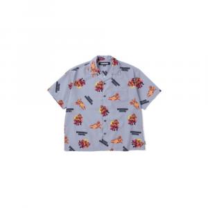 Серая мужская рубашка NEIGHBORHOOD, серый