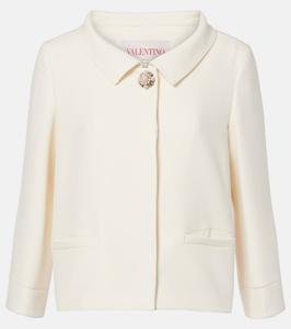 Куртка в стиле креп Valentino, Avorio