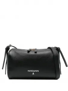Кожаная сумка через плечо Never Complete Patrizia Pepe, черный