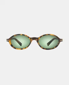 Женские овальные солнцезащитные очки из ацетата с поляризованными линзами Polar, коричневый