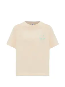 Футболка с вышивкой Ps Paul Smith, бежевый