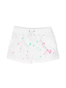 Плавки-шорты с эффектом разбрызганной краски Sundek, белый