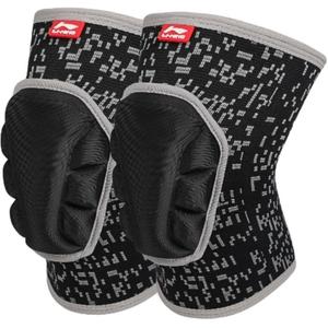 Наколенники для баскетбола детские polyester polyamide LINING, черный