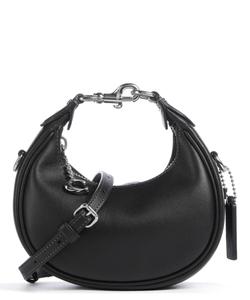 Сумка через плечо Jonie из мелкозернистой кожи Coach, черный