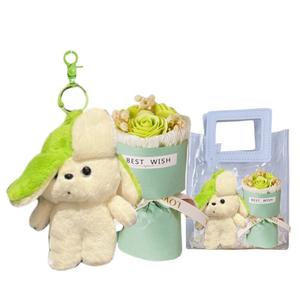 Плюшевый кулон банан пэп паппи доллс высота 13см Dolls and bears dance, зеленый