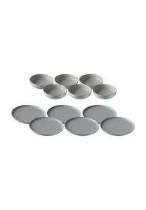 Набор тарелок и мисок Ritzenhoff & Breker Jasper, 12 предметов, мятный