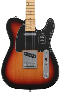 Электрогитара Fender Player II Telecaster - трехцветный санберст с грифом из клена