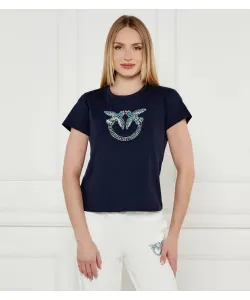 Футболка Квентина Regular fit Pinko, синий