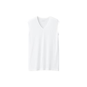 Майка мужская Muji с V-образным вырезом, темно-синий