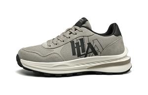 Повседневные туфли мужские низкие серо-зеленые/грязно-серые HLA, Gray Green