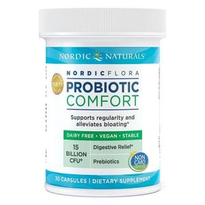 Nordic Naturals, Flora Probiotic Comfort 30 веганских капсул