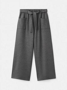 Детские брюки Moderna с завязками на поясе Mango, Charcoal