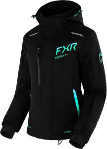 Женская куртка FXR Renegade, Black/Mint Fade