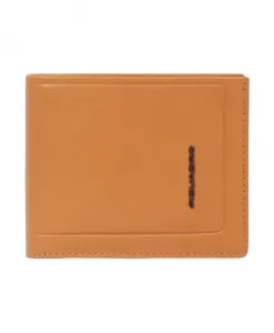 Кошелек с отделениями для монет Piquadro, оранжевый
