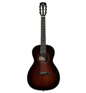 Акустическая гитара Alvarez AP66SHB Parlor из красного дерева, цвет Shadowburst