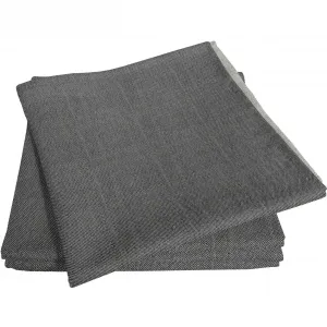 Салфетки из ткани Adam «Uni Light Collection», (4 шт.), экологически чистые, черный