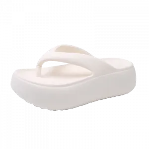 EGCHI Женские шлепанцы белые, цвет White