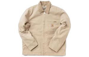 Carhartt WIP Детройт Дирборн летняя куртка из хлопка 12 унций, Khaki