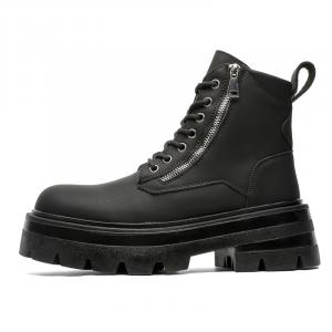 SHUPATE Короткие мужские ботинки Martin, черные