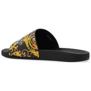 Шлепанцы мужские черный Versace Jeans Couture