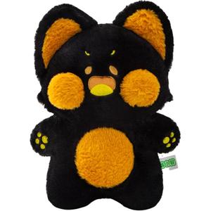 Плюшевая кукла doodoo meow 40 см высотой IDOR, черный