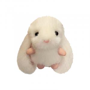 Искусственный водный норковый мех большие уши кролик куклы плюшевый кулон 11см высота JINBANG