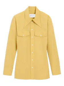 Рубашка с длинными рукавами Ami Paris, желтый