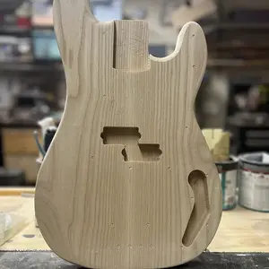 Madlad Instruments Ash Precision Bass PBass стиль корпуса (сделан на заказ с гордостью в северном Техасе) - Неокрашенный